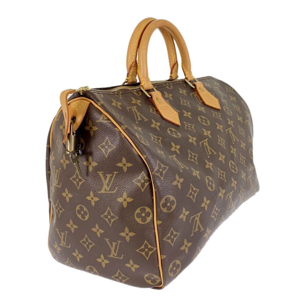 Louis Vuitton Monogram Handbag Speedy Brown
